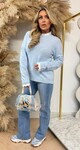 SCARLETT CUTE SWEAT H350 ICEBLUE SCARLETT CUTE SWEAT H350 ICEBLUE