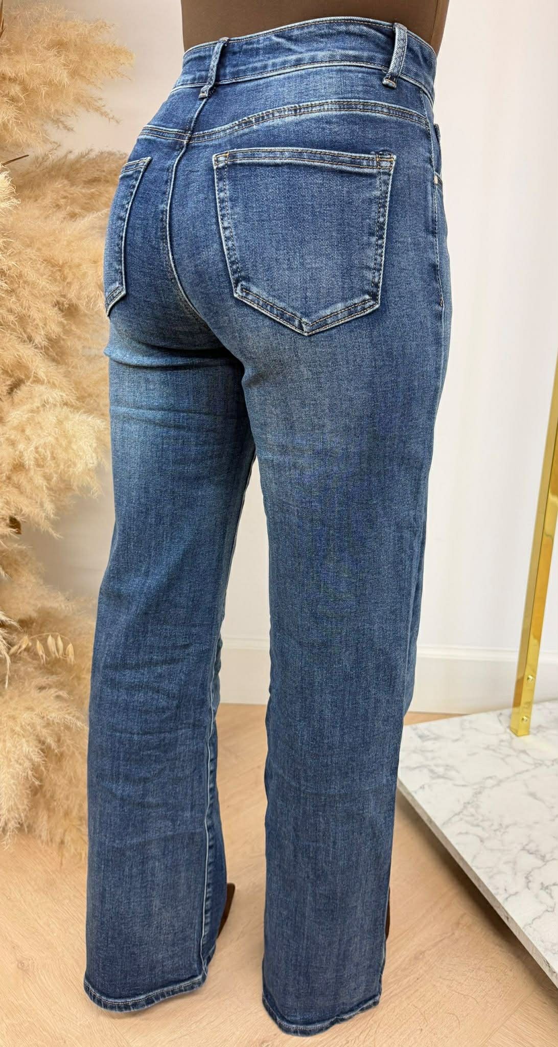 WIDE LEG JEANS B090 DENIMBLUE WIDE LEG JEANS B090 DENIMBLUE