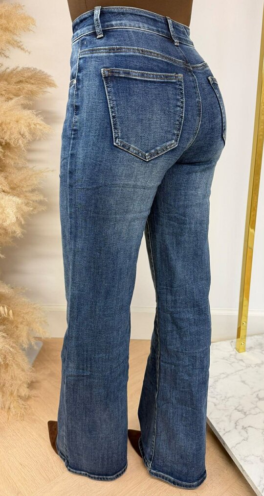 WIDE LEG JEANS B090 DENIMBLUE WIDE LEG JEANS B090 DENIMBLUE