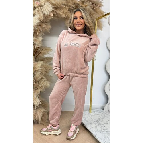 LOS ANGELES HOODIE SET 640 LIGHTPINK