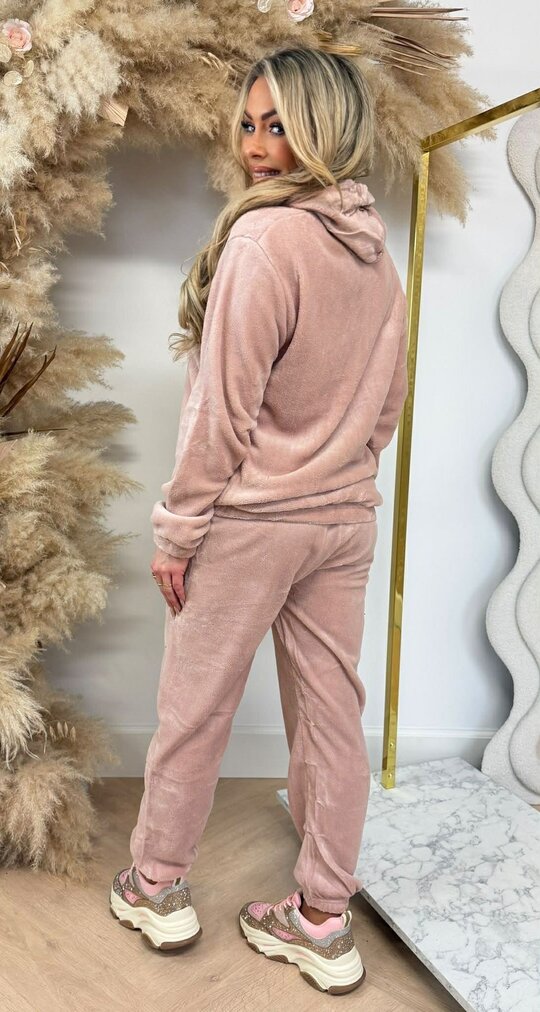 LOS ANGELES HOODIE SET 640 LIGHTPINK