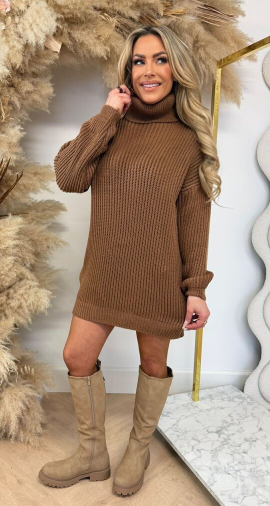 BASIC BESTSELLER KOL LONG SWEAT CAMEL BASIC BESTSELLER KOL LONG SWEAT CAMEL