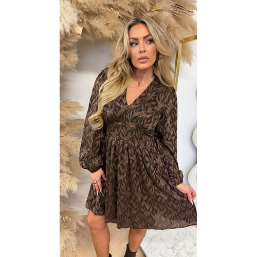 FALL DRESS 5291 CHOCO FALL DRESS 5291 CHOCO