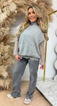 LULA SPENCER MET LACE SLEEVES 8322 GREY LULA SPENCER MET LACE SLEEVES 8322 GREY