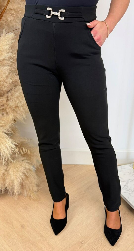 BIT PANTS 5865 BLACK