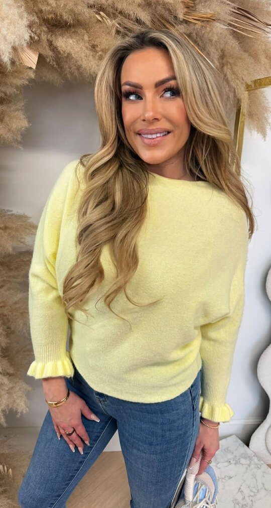 ROUCHE SOFT SWEAT YELLOW