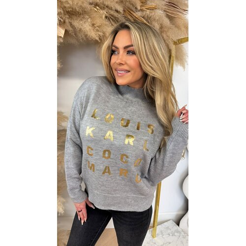 LOUIS DESIGN SWEAT 3831141 GREY