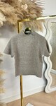 BYSWAN KNITTED TEE 652 TAUPE