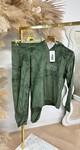 LOS ANGELES HOODIE SET 640 ARMYGREEN