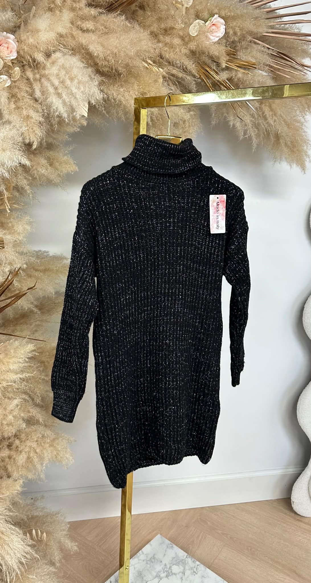 SPARKLE KOL DRESS BLACK