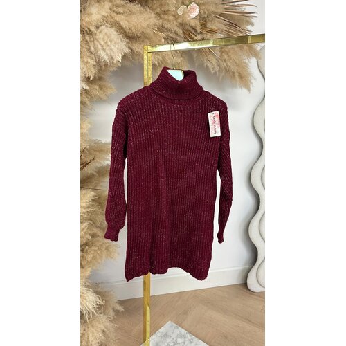 SPARKLE KOL DRESS BORDEAUX