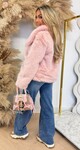 FAKE FUR JACKET 8783 PINK