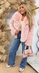 FAKE FUR JACKET 8783 PINK