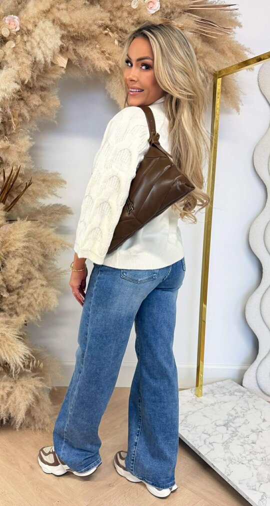 KAYLLA PATROON SWEAT 5684 OFFWHITE