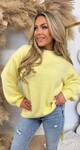 LOES BASIC SOFT SWEAT YELLOW