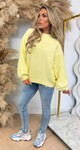 LOES BASIC SOFT SWEAT YELLOW