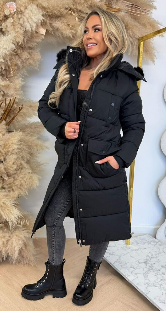 MISS PERFECT WINTERJACKET 2420 BLACK
