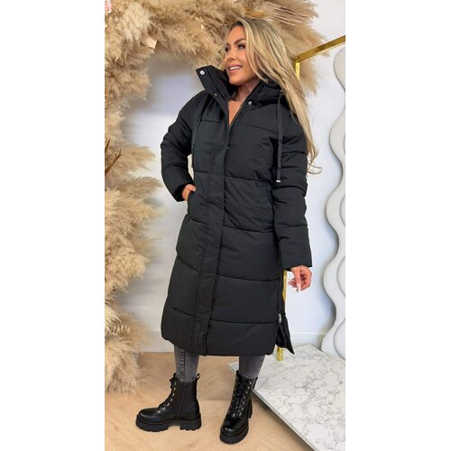 MUSTHAVE PUFFER WINTERJACKET LONG MS07 BLACK