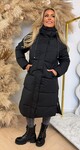 MUSTHAVE PUFFER WINTERJACKET LONG MS07 BLACK
