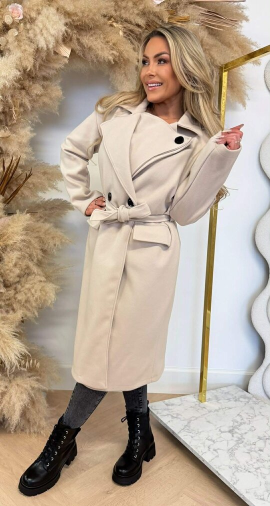 STEFIE LUS COAT LIGHTBEIGE