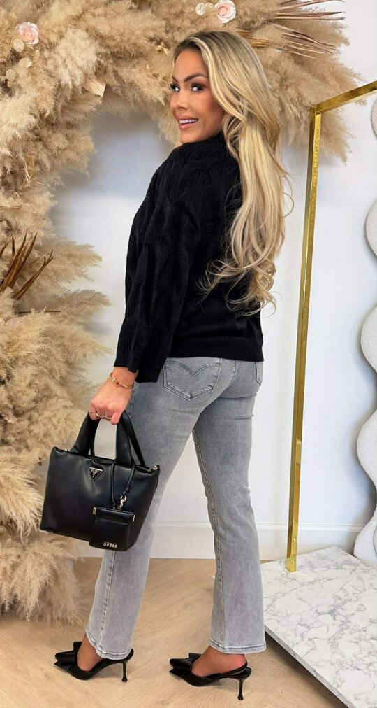 KAYLLA PATROON SWEAT 5684 BLACK