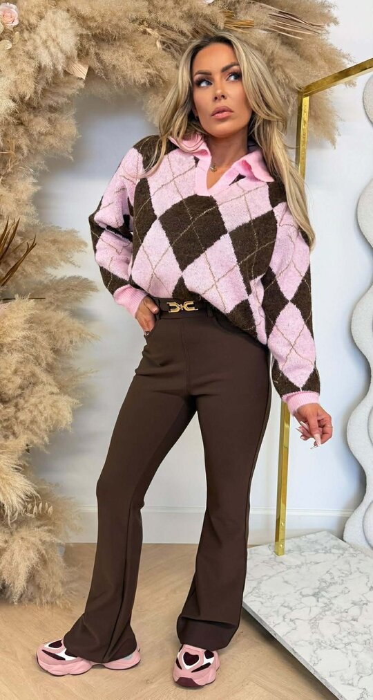 KRAAG RUITJES SWEAT 8368 PINK