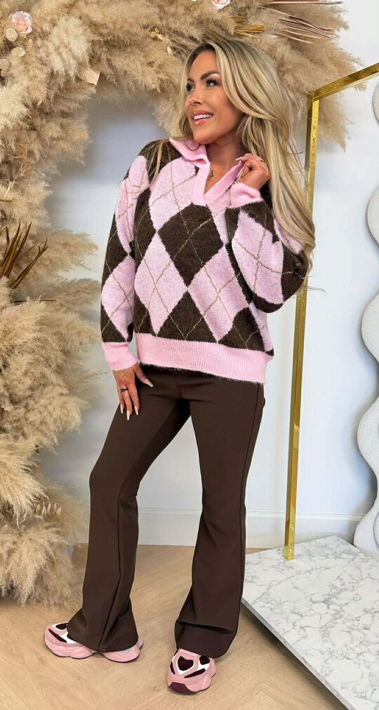 KRAAG RUITJES SWEAT 8368 PINK