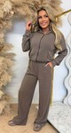 MOLLY BASIC SOFT ZIP SET 301 BROWN