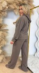 MOLLY BASIC SOFT ZIP SET 301 BROWN
