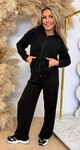 MOLLY BASIC SOFT ZIP SET 301 BLACK