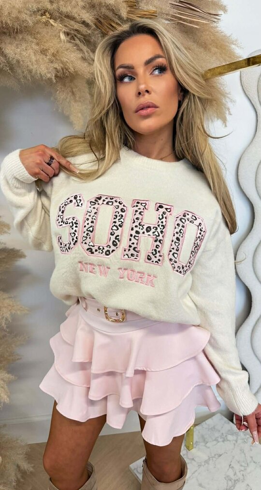 NY LEO SOHO SWEAT 1073 LIGHTBEIGE