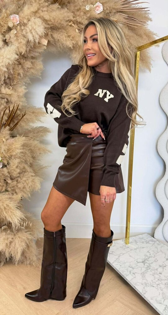 BESTSELLER NEW YORK SWEAT 936 CHOCO