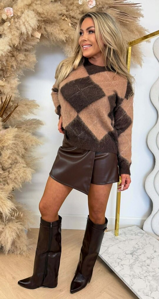 RUITJES SWEAT 1088 CHOCO