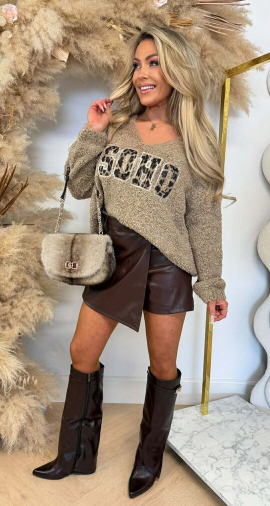 TEDDIE SOHO SWEAT BEIGE