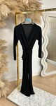 GLITTER JUMPSUIT BLACK