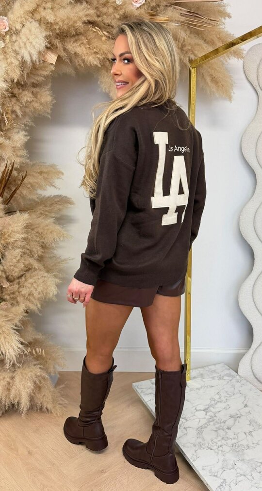 LOS ANGELES SOFT SWEAT 3831333 CHOCO