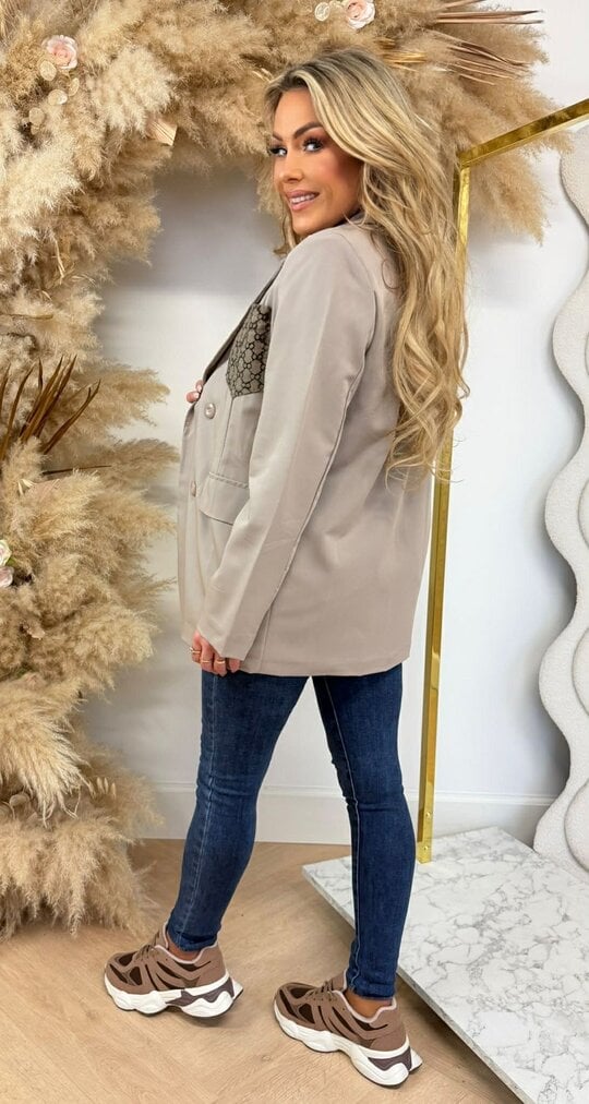 GUC BLAZER TAUPE