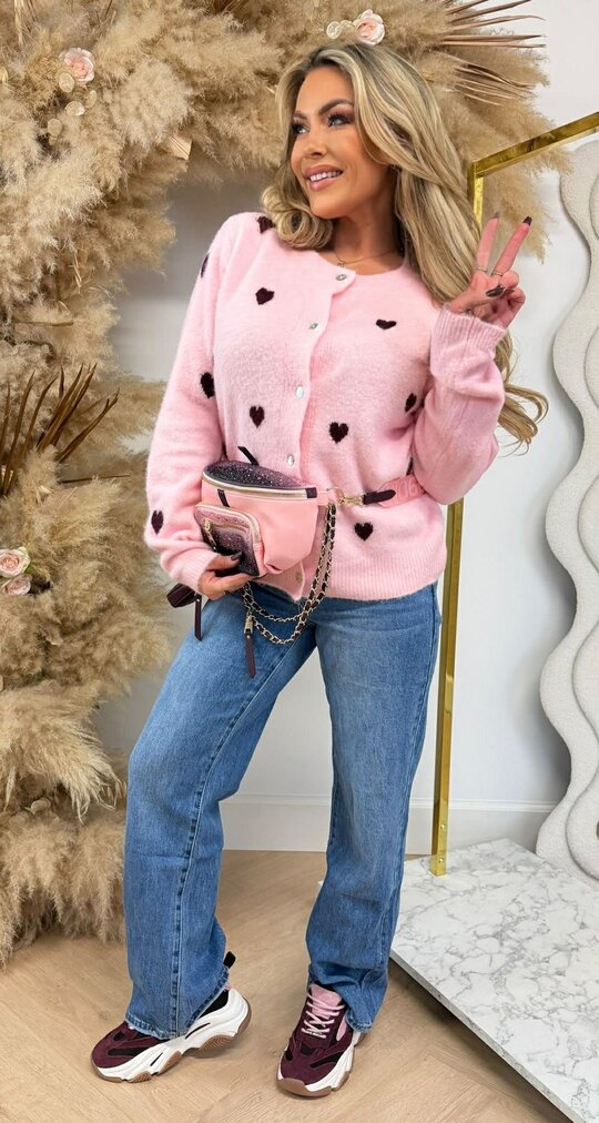 HARTJES SWEAT/VEST 1028 PINK