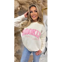 BROOKLYN CANDY SWEAT 1065 BEIGE