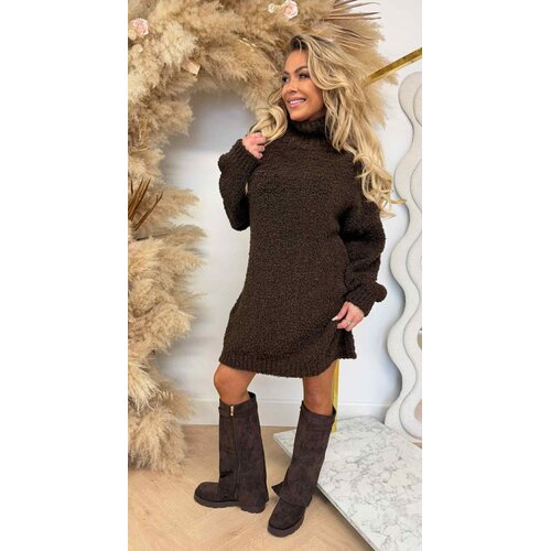 CUDDLY TEDDY LONG SWEAT CHOCO