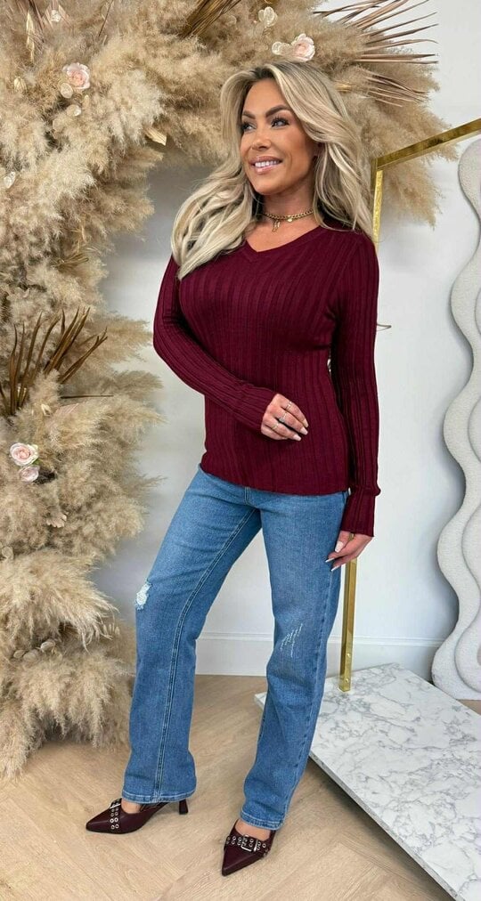 RIB V TOP 11073 WINE RIB V TOP 11073 WINE