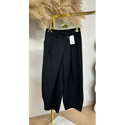 FOLIELOOK WIDE LEG PANTALON BLACK