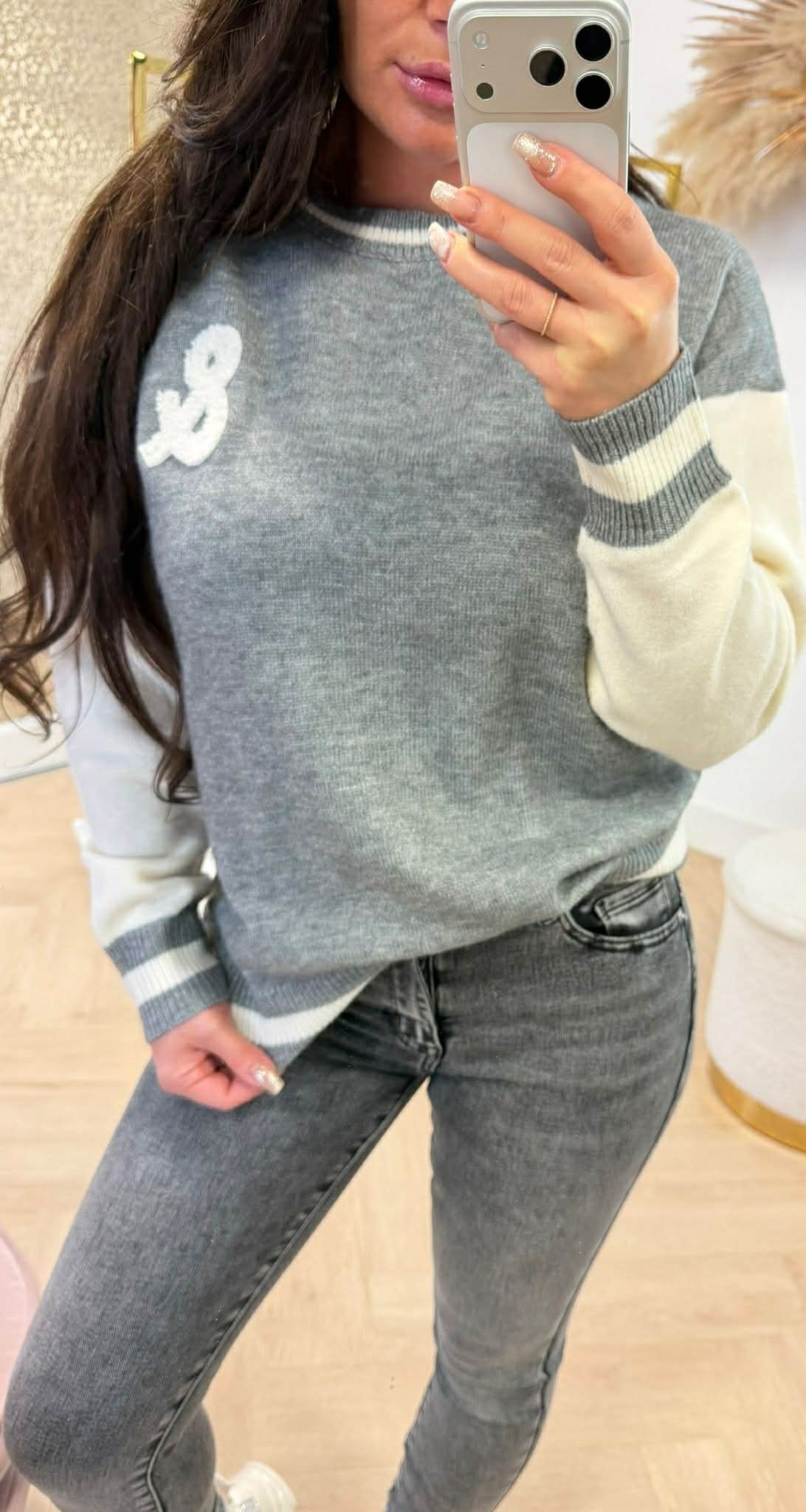 ROCK & ROLL SWEAT 230806 GREY