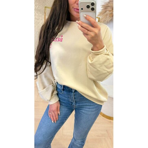 BELIEVE SWEAT 801758 BEIGE