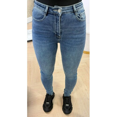 EXTRA HIGH WAISTED SKINNY JEANS 5334-1 BLUE