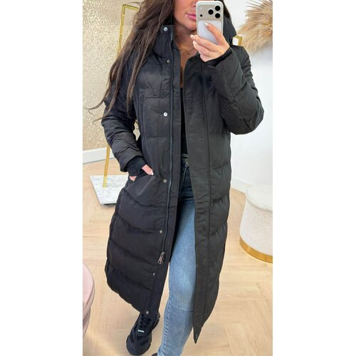 LOTTE LONG WINTERJACKET 7608 BLACK