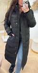 LOTTE LONG WINTERJACKET 7608 BLACK