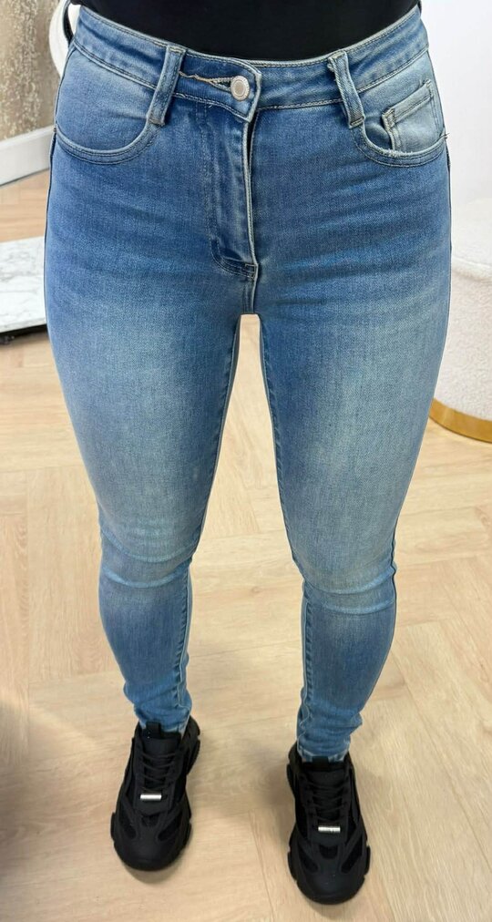 PUSH UP JEANS 5355-1 BLUE