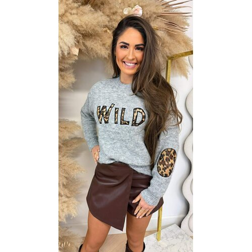 WILD HEART SWEAT 381268 GREY
