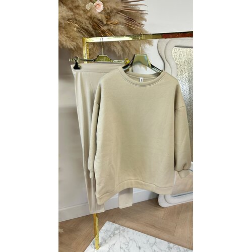 MYBELL FLEECE SET BEIGE